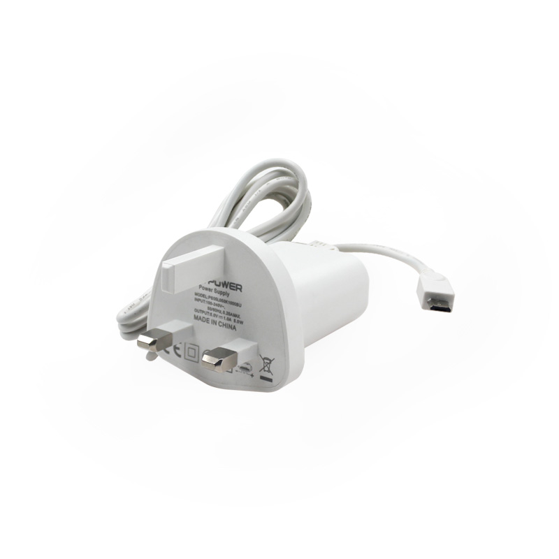 5V0.6A英规带线充电器
